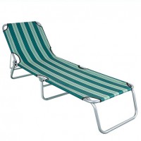 Simple Design Adjustable Folding Long Sun Beds Folding Deck Chair