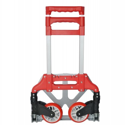 Compact Lightweight Folding Luggage Cart and Durable Travel Trolley Weight Capacity 80kgs for Luggage/Personal Use